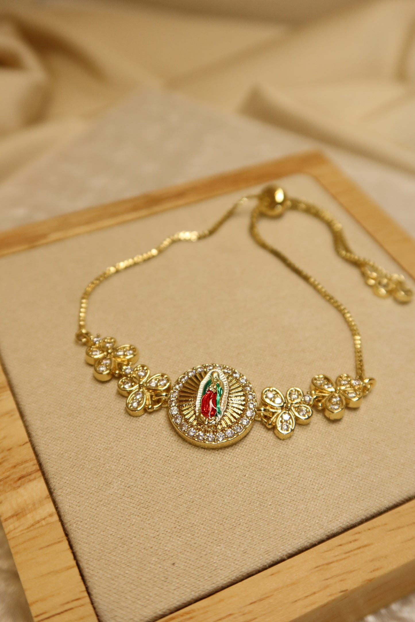 Our Lady of Guadalupe Dainty Bracelet