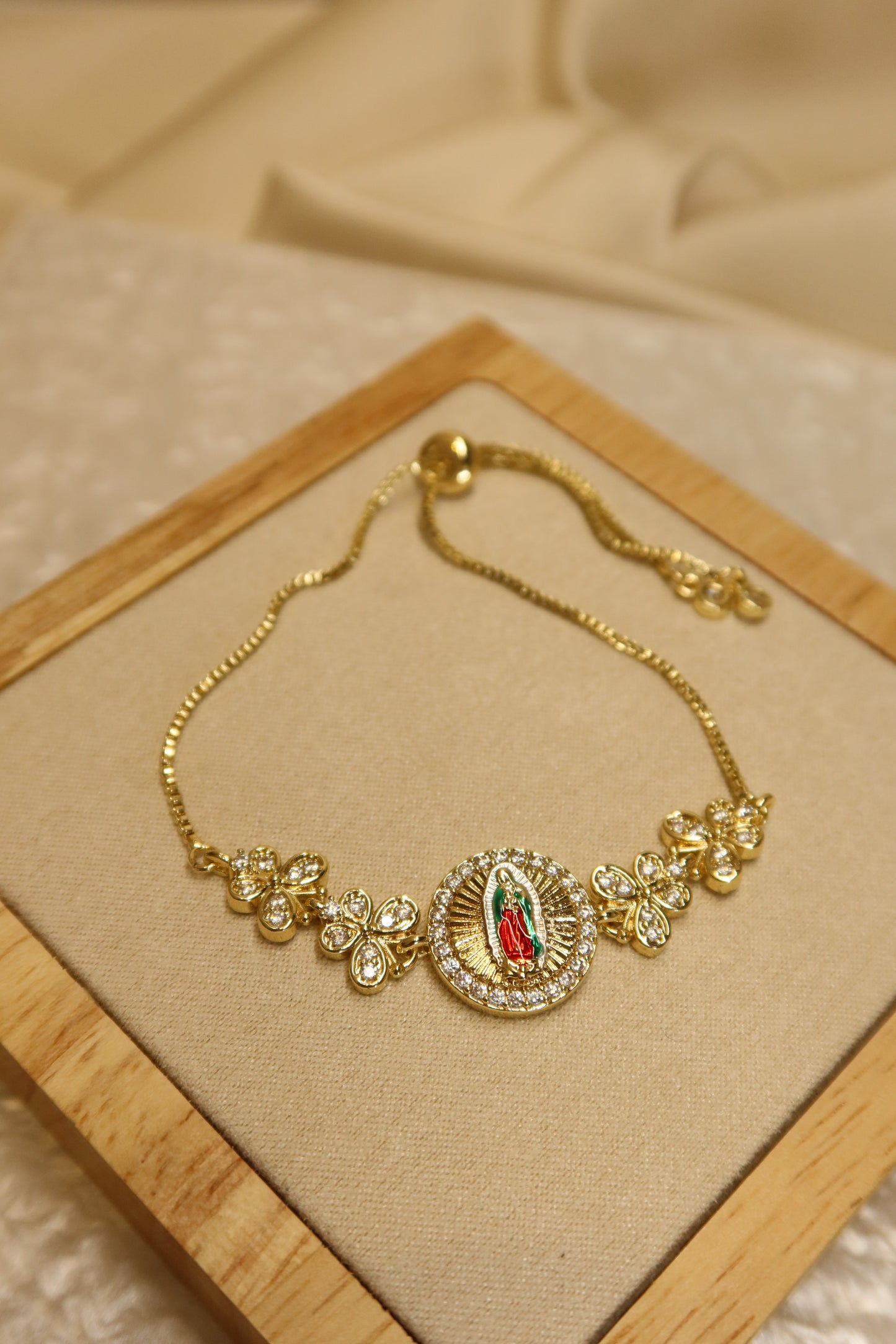 Our Lady of Guadalupe Dainty Bracelet