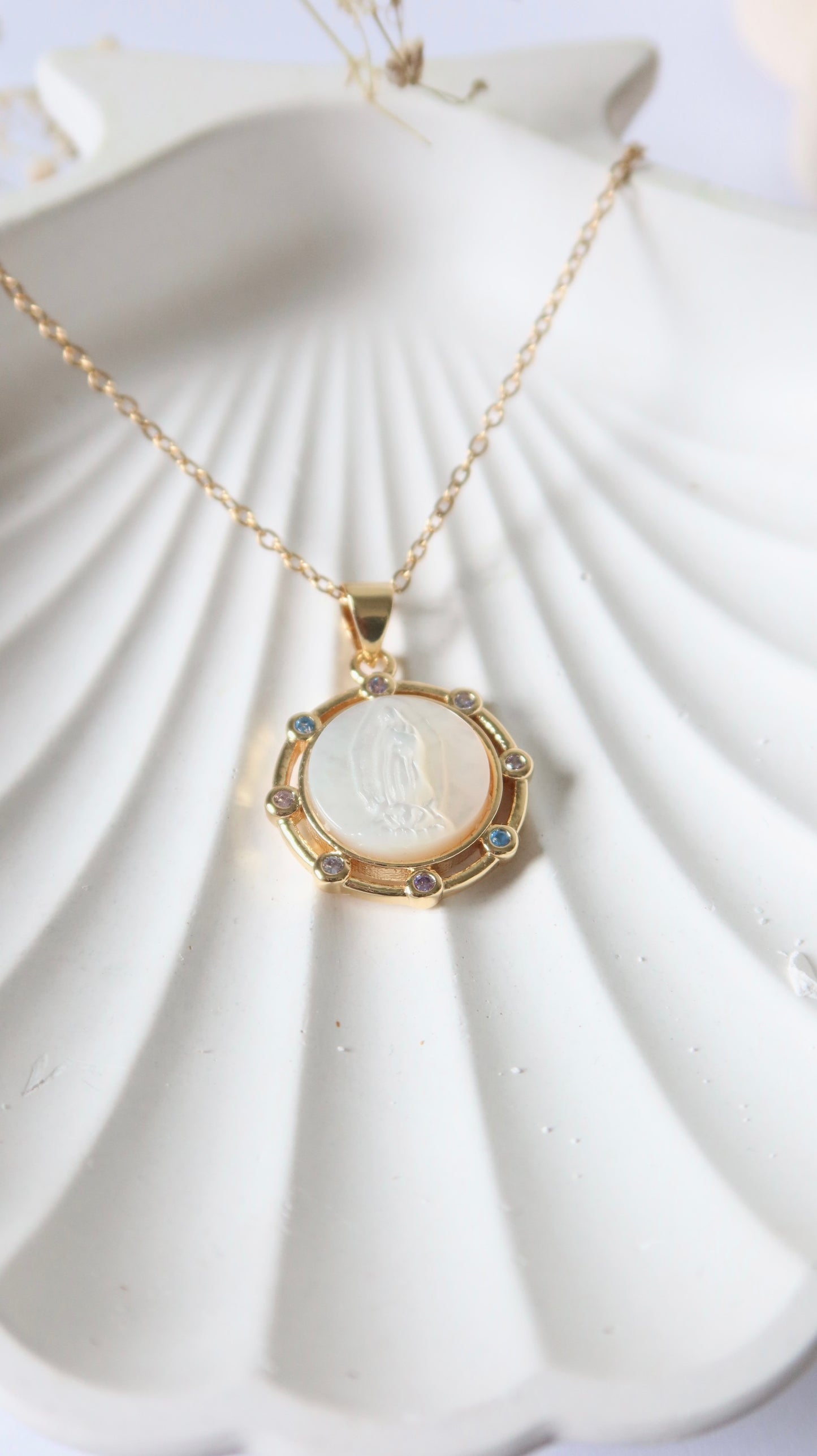 Mother of Pearl Our Lady of Guadalupe