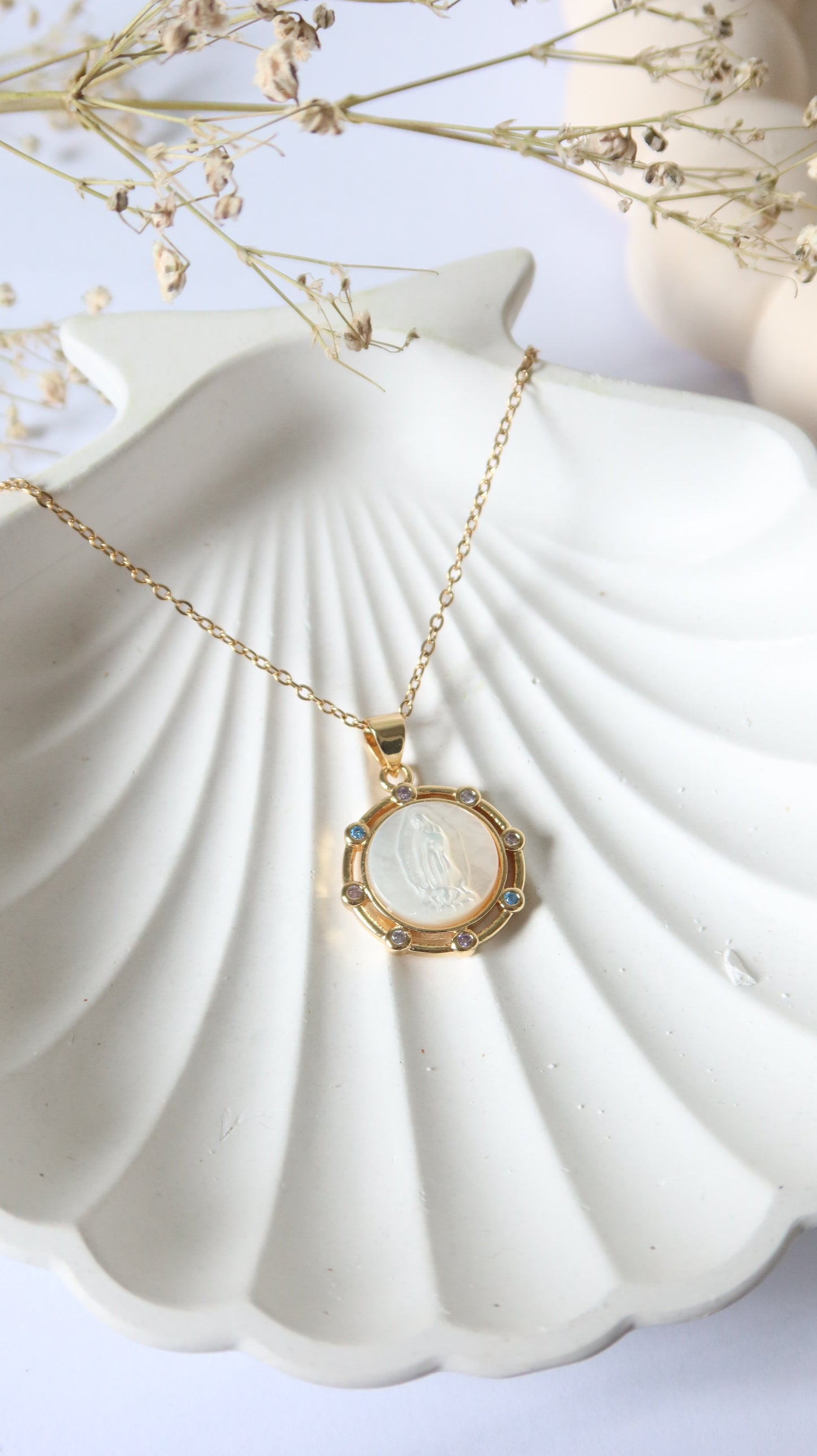 Mother of Pearl Our Lady of Guadalupe