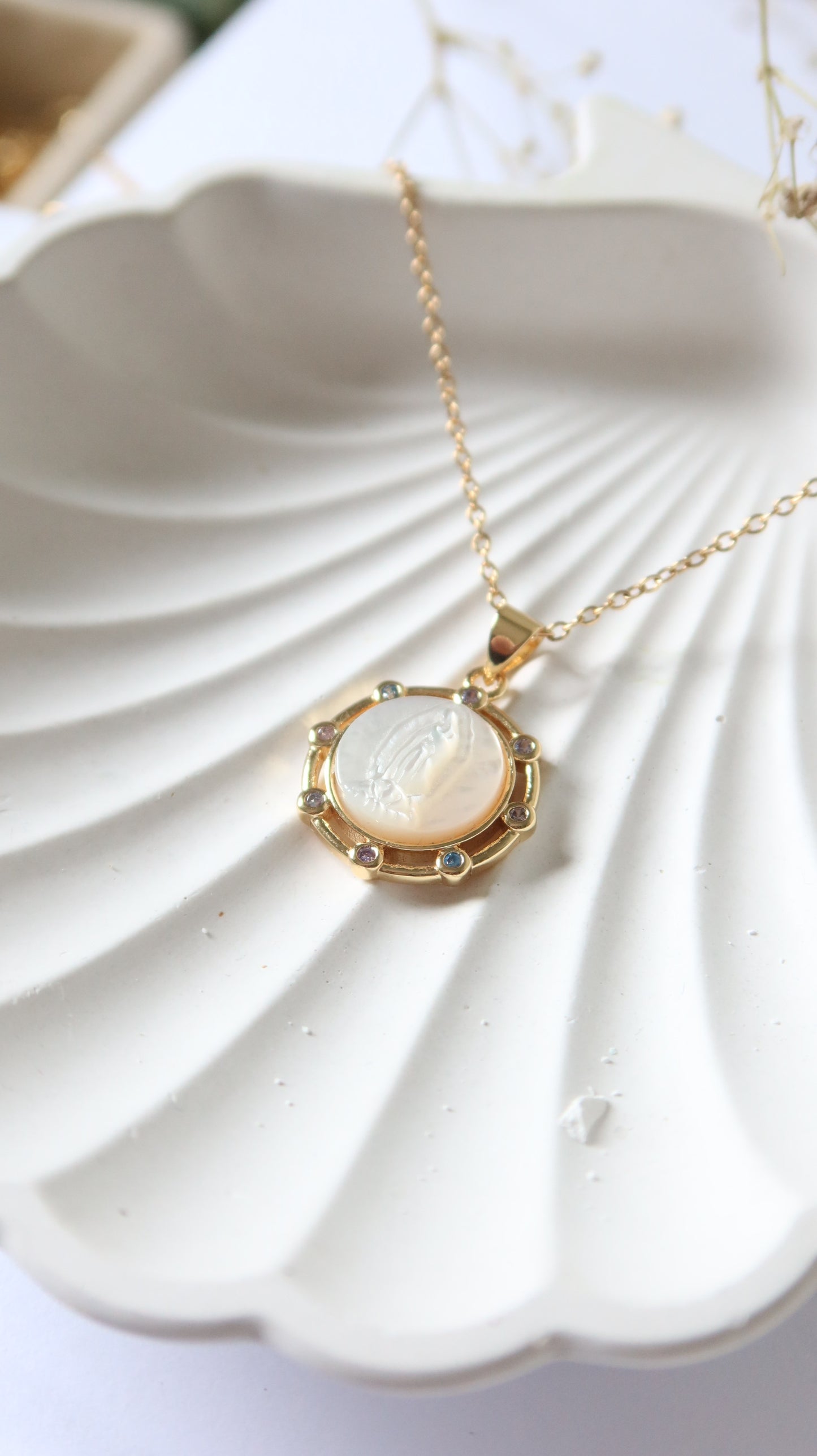 Mother of Pearl Our Lady of Guadalupe