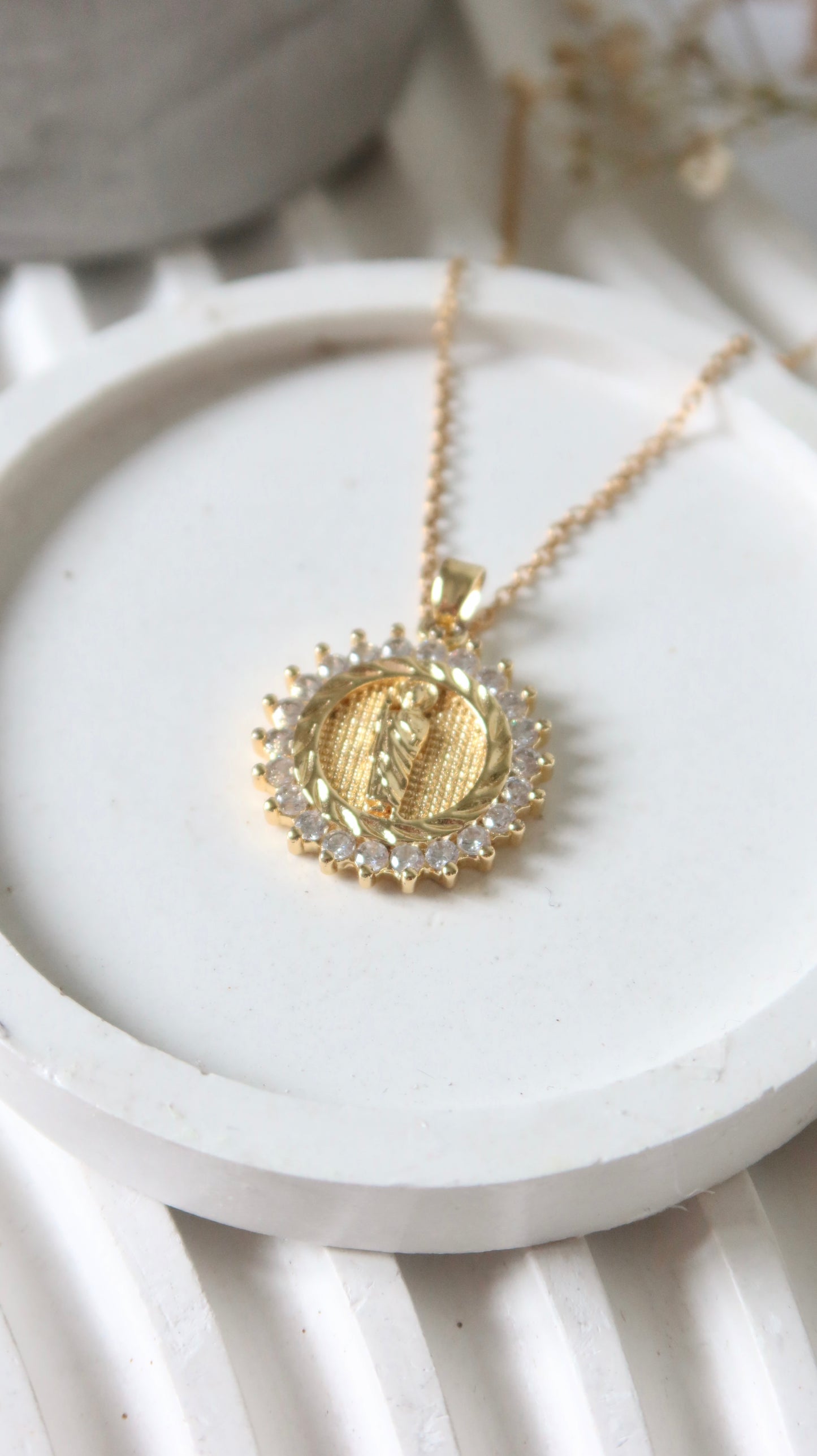 St. Jude Crystal Pendant