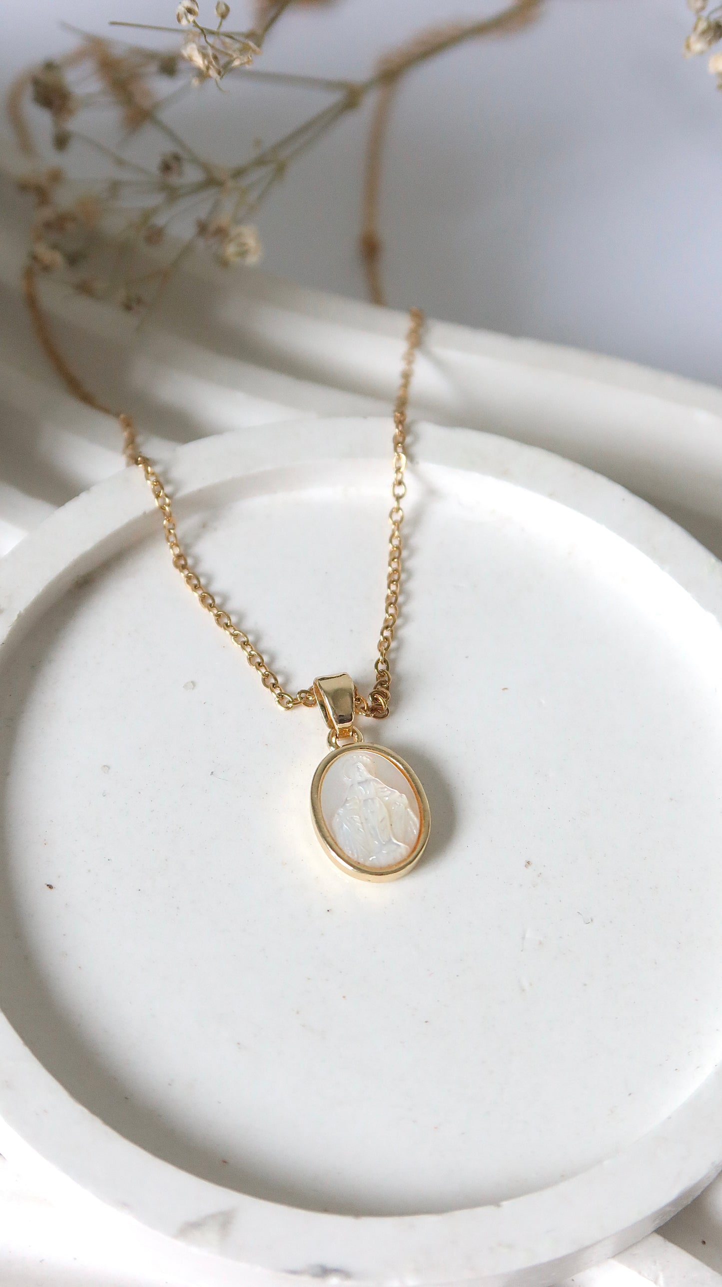 Mini Immaculate Concepcion Necklace