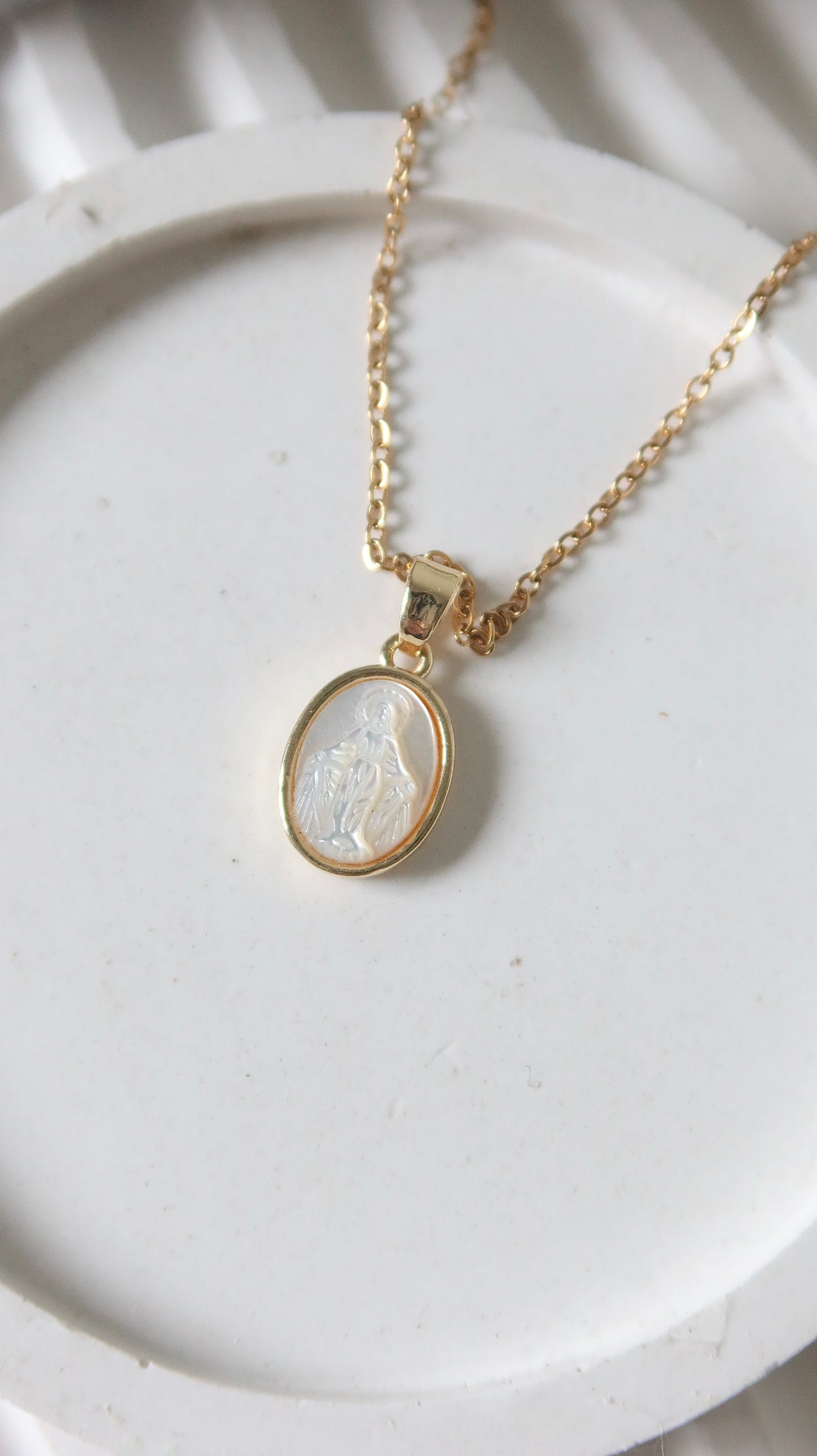 Mini Immaculate Concepcion Necklace