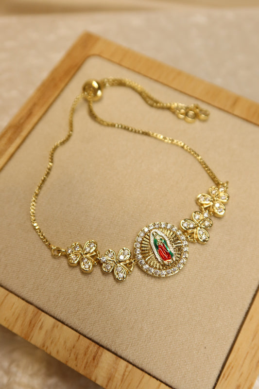 Our Lady of Guadalupe Dainty Bracelet